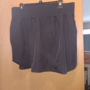 Womens Suze 2X, Pjnspark Black Skort